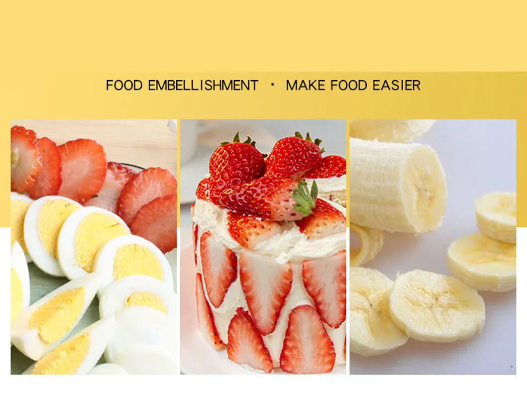 Cortador de Huevos Multifunción — Acero Inoxidable