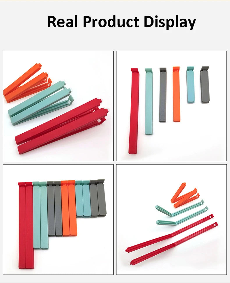 Clips Herméticos para Bolsas — Pack Conservación de Alimentos